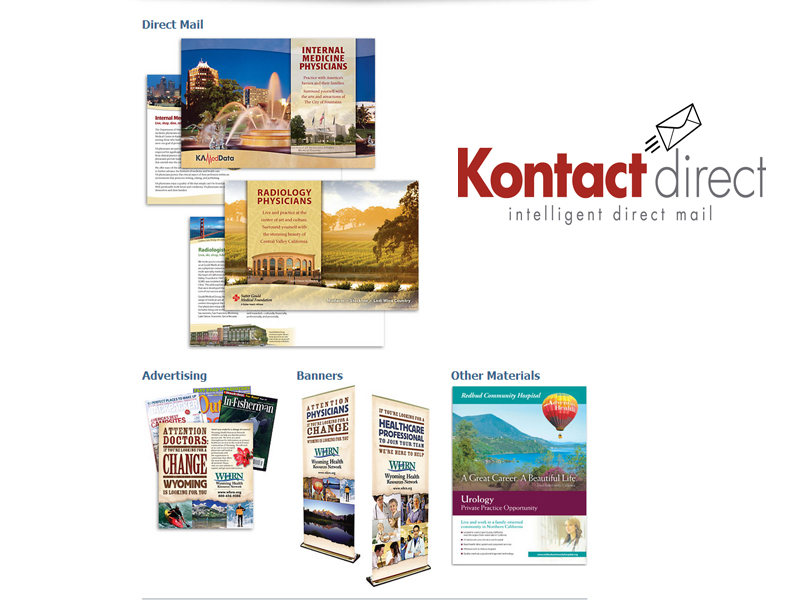 KontactDirect Physician recruiting advertising and marketing